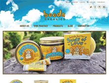 Tablet Screenshot of boodaorganics.com